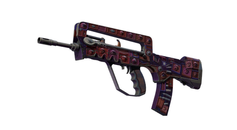 FAMAS | Rapid Eye Movement (Battle-Scarred)