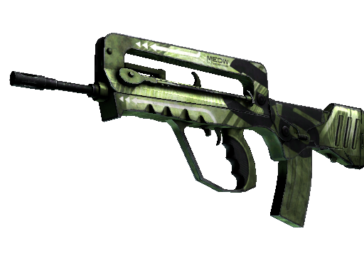 StatTrak™ FAMAS | Meow 36 (Well-Worn)