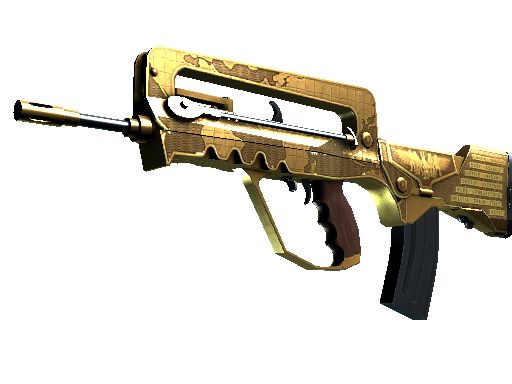Image for the FAMAS | Commemoration weapon skin in Counter Strike 2
