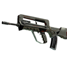 StatTrak™ FAMAS | Mecha Industries (Battle-Scarred)