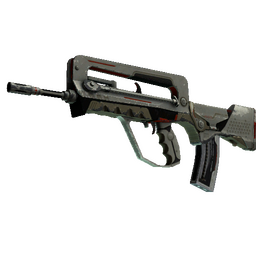 free csgo skin FAMAS | Mecha Industries (Battle-Scarred)