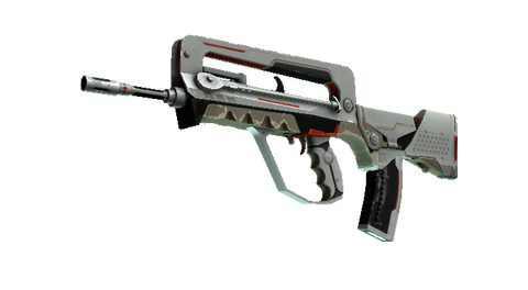 StatTrak™ FAMAS | Mecha Industries (Well-Worn)