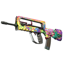 StatTrak™ FAMAS | Bad Trip (Minimal Wear)