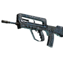 FAMAS | Cyanospatter (Battle-Scarred)