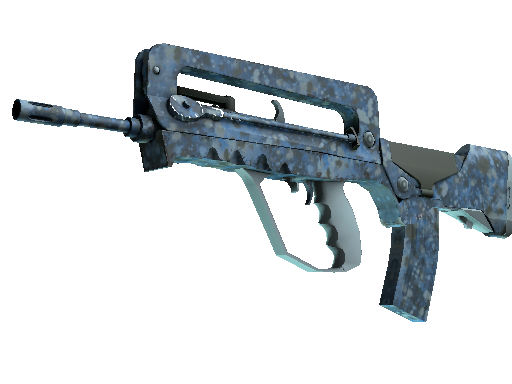 Souvenir FAMAS | Cyanospatter (Factory New)