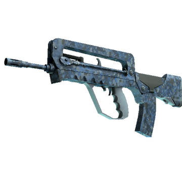 FAMAS | Cyanospatter (Factory New)