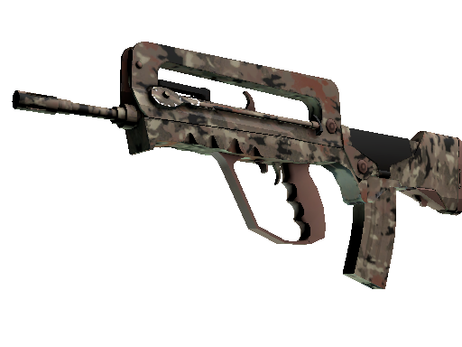 FAMAS | CaliCamo (Battle-Scarred)