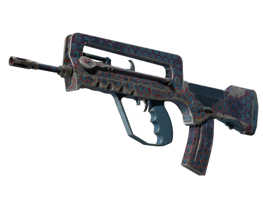 FAMAS | Hexane (Well-Worn)