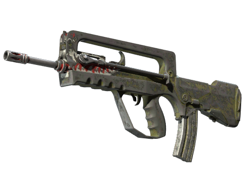 FAMAS | Spitfire (Battle-Scarred)