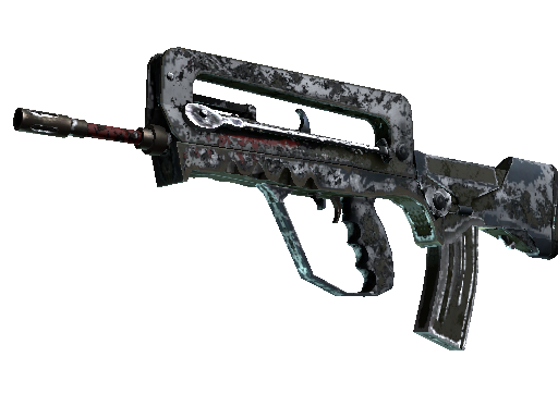 FAMAS | Spitfire (Battle-Scarred)