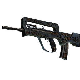 FAMAS | Crypsis (Battle-Scarred)