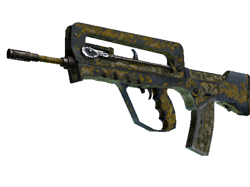 FAMAS | Macabre (Battle-Scarred)