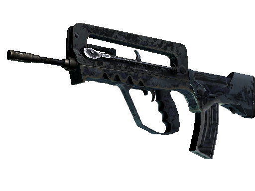 FAMAS | Night Borre (Battle-Scarred)