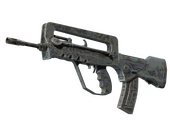 FAMAS | Night Borre (Battle-Scarred)