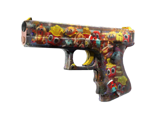 StatTrak™ Glock-18 | Snack Attack (Battle-Scarred)