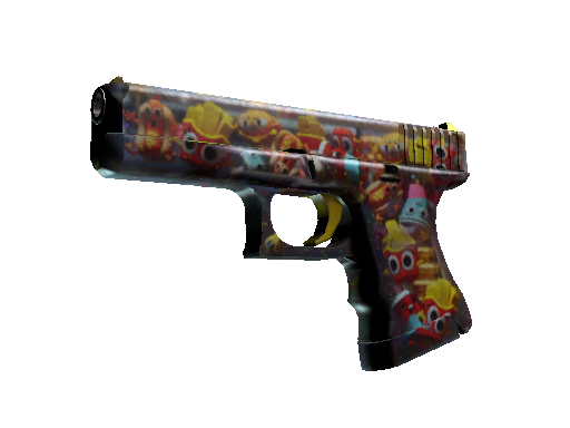 StatTrak™ Glock-18 | Snack Attack (Battle-Scarred)