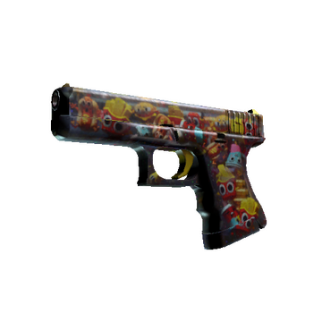 StatTrak™ Glock-18 | Snack Attack (Battle-Scarred)