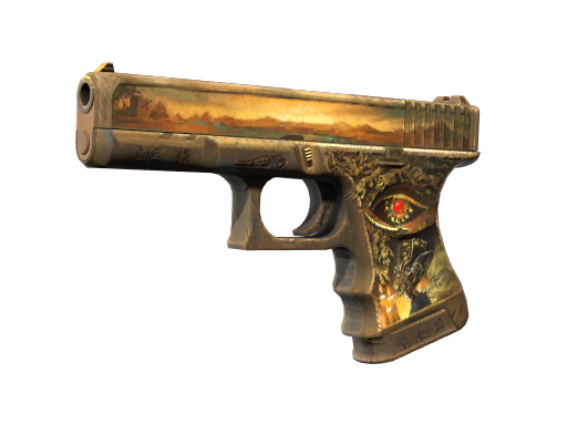 Souvenir Glock-18 | Ramese's Reach (Well-Worn)