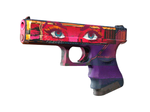 StatTrak™ Glock-18 | Vogue (Well-Worn)