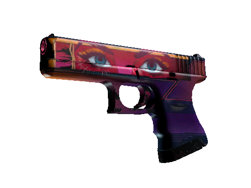 StatTrak™ Glock-18 | Vogue (Well-Worn)