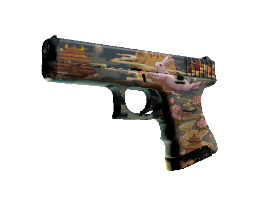 Image for the Glock-18 | Umbral Rabbit weapon skin in Counter Strike 2