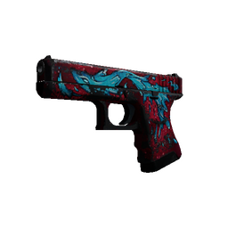 free csgo skin StatTrak™ Glock-18 | Water Elemental (Battle-Scarred)