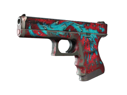 Primary image of skin StatTrak™ Glock-18 | Water Elemental