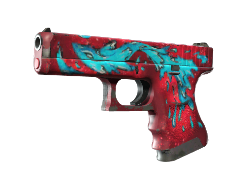 Primary image of skin StatTrak™ Glock-18 | Water Elemental