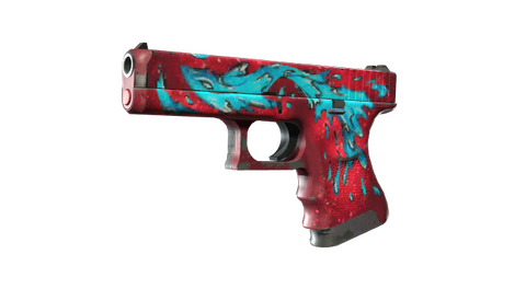 StatTrak™ Glock-18 | Water Elemental (Field-Tested)