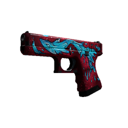 free cs2 skins Glock-18 | Water Elemental (Well-Worn)