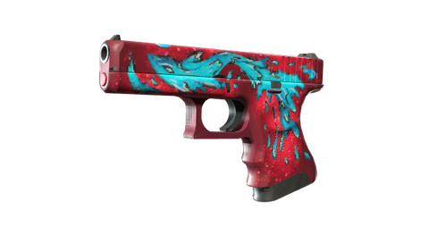 Glock-18 | Water Elemental (Minimal Wear)