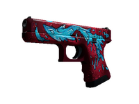 Glock-18 | Water Elemental (Minimal Wear)