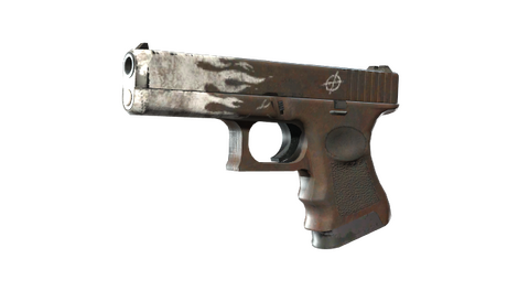 Glock-18 | Oxide Blaze (Well-Worn)