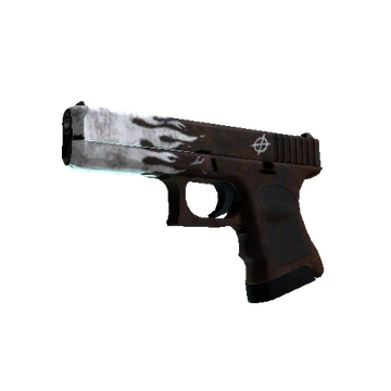StatTrak™ Glock-18 | Oxide Blaze (Minimal Wear)