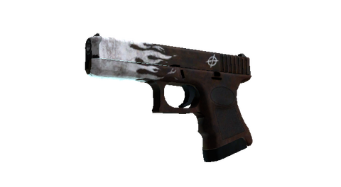 StatTrak™ Glock-18 | Oxide Blaze (Minimal Wear)