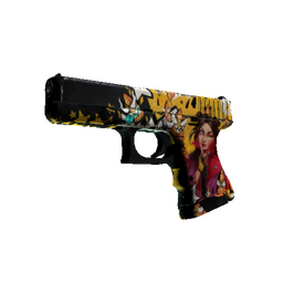 StatTrak™ Glock-18 | Bullet Queen (Battle-Scarred)