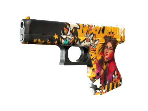 Glock-18 | Королева куль (після бойових випробувань)