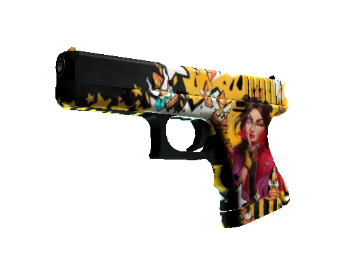 Glock-18 | Bullet Queen (Minimal Wear)