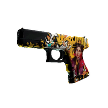 Glock-18 | Bullet Queen (Well-Worn)
