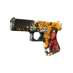 Glock-18 | Bullet Queen (Well-Worn)