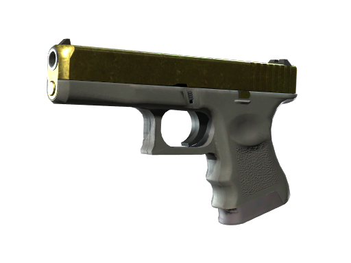 Glock-18 | Messing (Minimale Gebrauchsspuren)