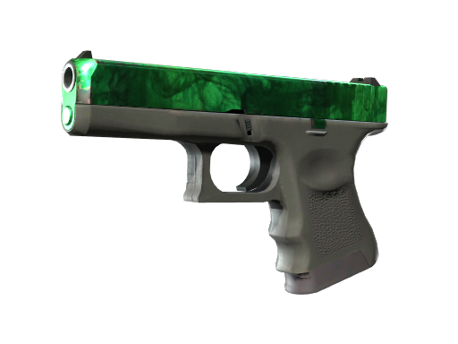 Glock-18 | Gamma Doppler Emerald (Well-Worn)