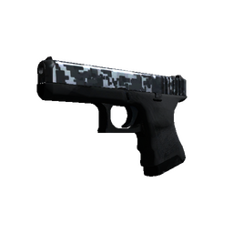 free csgo skin StatTrak™ Glock-18 | Steel Disruption (Factory New)