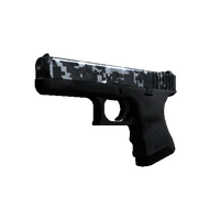 StatTrak™ Glock-18 | Steel Disruption (Field-Tested)