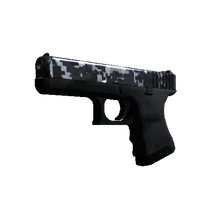 StatTrak™ Glock-18 | Steel Disruption (Field-Tested)