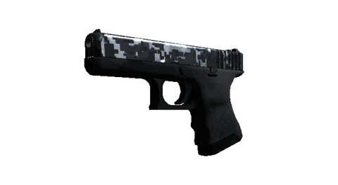 StatTrak™ Glock-18 | Steel Disruption (Field-Tested)