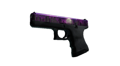 StatTrak™ Glock-18 | Moonrise (Minimal Wear)