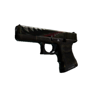 StatTrak™ Glock-18 | Warhawk (Battle-Scarred)