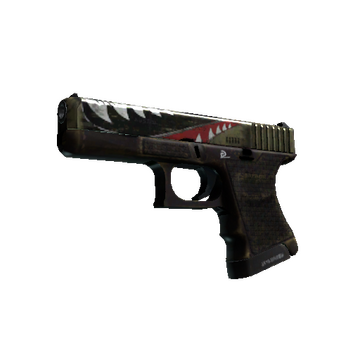 StatTrak™ Glock-18 | Warhawk (Minimal Wear)
