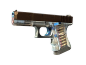 Glock-18 | Clear Polymer (Battle-Scarred)